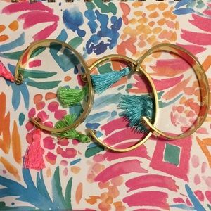 Lilly Pulitzer Limited Edition Pom Pom Bangles